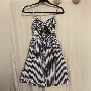 Cute Striped Mini Dress 🌵